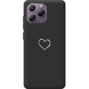 Чорний чохол BoxFace Blackview A96 My Heart