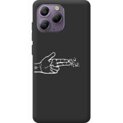 Чорний чохол BoxFace Blackview A96 Pew Pew