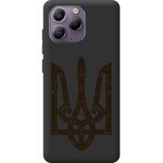 Чорний чохол BoxFace Blackview A96 Ukrainian Trident