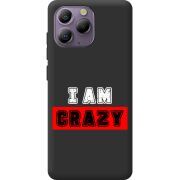 Чорний чохол BoxFace Blackview A96 I'm Crazy