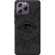 Чорний чохол BoxFace Blackview A96 Eye