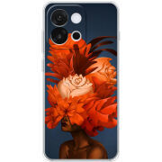 Чохол BoxFace OnePlus 13T Exquisite Orange Flowers