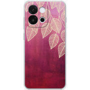 Чохол BoxFace OnePlus 13T Gold Leaves