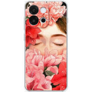 Чохол BoxFace OnePlus 13T Girl in Flowers