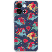 Чохол BoxFace OnePlus 13T Flying Elephants
