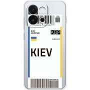 Прозорий чохол BoxFace OnePlus 13T Ticket Kiev