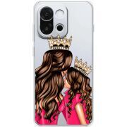 Прозорий чохол BoxFace OnePlus 13T Queen and Princess