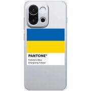 Прозорий чохол BoxFace OnePlus 13T Pantone вільний синій