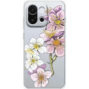 Прозорий чохол BoxFace OnePlus 13T Cherry Blossom