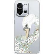Прозорий чохол BoxFace OnePlus 13T Swan