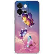 Чохол зі стразами OnePlus 13T Butterflies