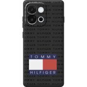 Чорний чохол BoxFace OnePlus 13T Tommy Print