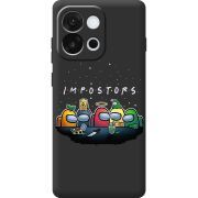 Чорний чохол BoxFace OnePlus 13T Among Us Impostors