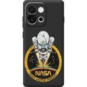 Чорний чохол BoxFace OnePlus 13T NASA Spaceship