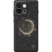 Чорний чохол BoxFace OnePlus 13T Moon