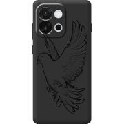 Чорний чохол BoxFace OnePlus 13T Dove