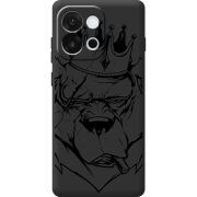 Чорний чохол BoxFace OnePlus 13T Bear King