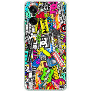 Чохол BoxFace OnePlus Ace 5 Racing Multicolored Inscriptions