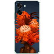 Чохол BoxFace OnePlus Ace 5 Racing Exquisite Orange Flowers