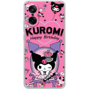Чохол BoxFace OnePlus Ace 5 Racing День народження Kuromi