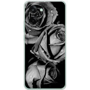 Чохол BoxFace OnePlus Ace 5 Racing Black and White Roses