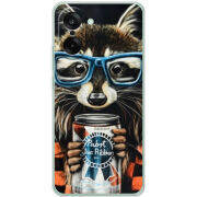 Чохол BoxFace OnePlus Ace 5 Racing Енот с банкой