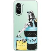 Прозорий чохол BoxFace OnePlus Ace 5 Racing City Girl