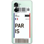 Прозорий чохол BoxFace OnePlus Ace 5 Racing Ticket Paris