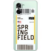 Прозорий чохол BoxFace OnePlus Ace 5 Racing Ticket Springfield