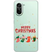 Прозорий чохол BoxFace OnePlus Ace 5 Racing Merry Christmas