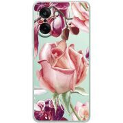 Прозорий чохол BoxFace OnePlus Ace 5 Racing Rose