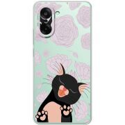 Прозорий чохол BoxFace OnePlus Ace 5 Racing Meow