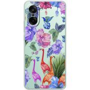 Прозорий чохол BoxFace OnePlus Ace 5 Racing Flamingo