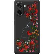 Чорний чохол BoxFace OnePlus Ace 5 Racing 3D Ukrainian Muse