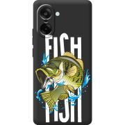 Чорний чохол BoxFace OnePlus Ace 5 Racing Fish