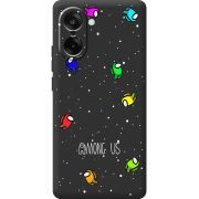 Чорний чохол BoxFace OnePlus Ace 5 Racing Among Us Invisible