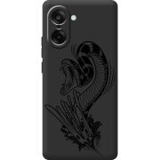 Чорний чохол BoxFace OnePlus Ace 5 Racing Snake