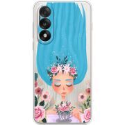 Прозорий чохол BoxFace OnePlus Ace 5 Ultra Blue Hair