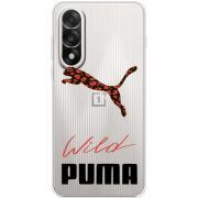 Прозорий чохол BoxFace OnePlus Ace 5 Ultra Wild Cat