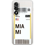 Прозорий чохол BoxFace OnePlus Ace 5 Ultra Ticket Miami