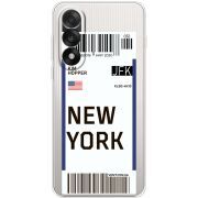 Прозорий чохол BoxFace OnePlus Ace 5 Ultra Ticket New York