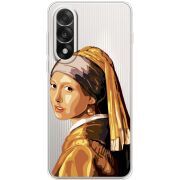 Прозорий чохол BoxFace OnePlus Ace 5 Ultra Девушка с жемчужной серёжкой