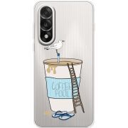 Прозорий чохол BoxFace OnePlus Ace 5 Ultra Segull in Cofee Pool