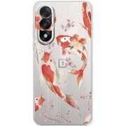 Прозорий чохол BoxFace OnePlus Ace 5 Ultra Japanese Koi Fish