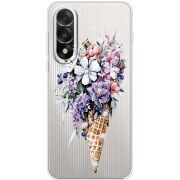 Чохол зі стразами OnePlus Ace 5 Ultra Ice Cream Flowers