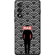 Чорний чохол BoxFace OnePlus Ace 5 Ultra Man Pattern