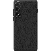 Чорний чохол BoxFace OnePlus Ace 5 Ultra Leaves