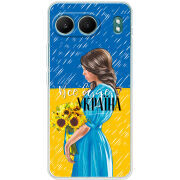 Чохол BoxFace OnePlus Nord 4 Україна дівчина з букетом
