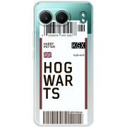 Прозорий чохол BoxFace OnePlus Nord 4 Ticket Hogwarts