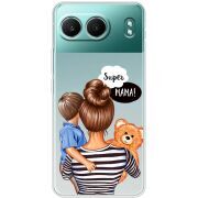 Прозорий чохол BoxFace OnePlus Nord 4 Super Mama and Son